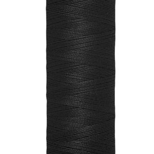 Gutermann Silk Thread 100m/110y Black #000 (1 SPOOL)