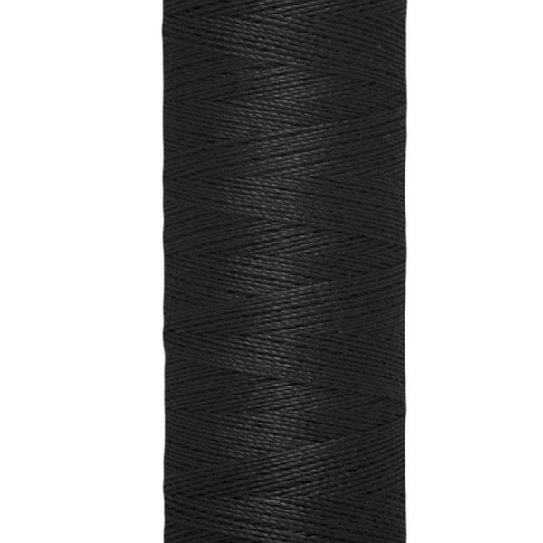Gutermann Silk Thread 100m/110y Black #000 (1 SPOOL)