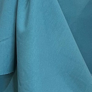 Teal Essex Linen- Cotton Blend Fabric- 43" Wide