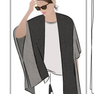 Mickie Cape- Style Arc Paper Pattern- Sizes 4-16, 18-30
