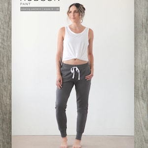 Hudson Pant- True Bias Paper Pattern- Sizes 0-18