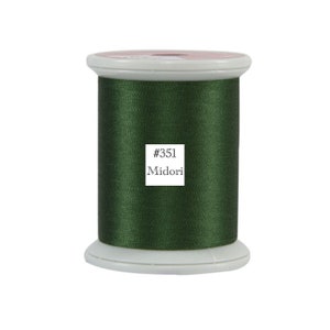 Fils de qualité supérieure - Soie de kimono : 220 m - Différentes nuances - LOT n° 3 - Vert
