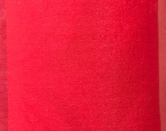 Red Silk Organza 54" Wide