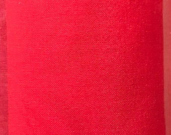 Red Silk Organza 54" Wide