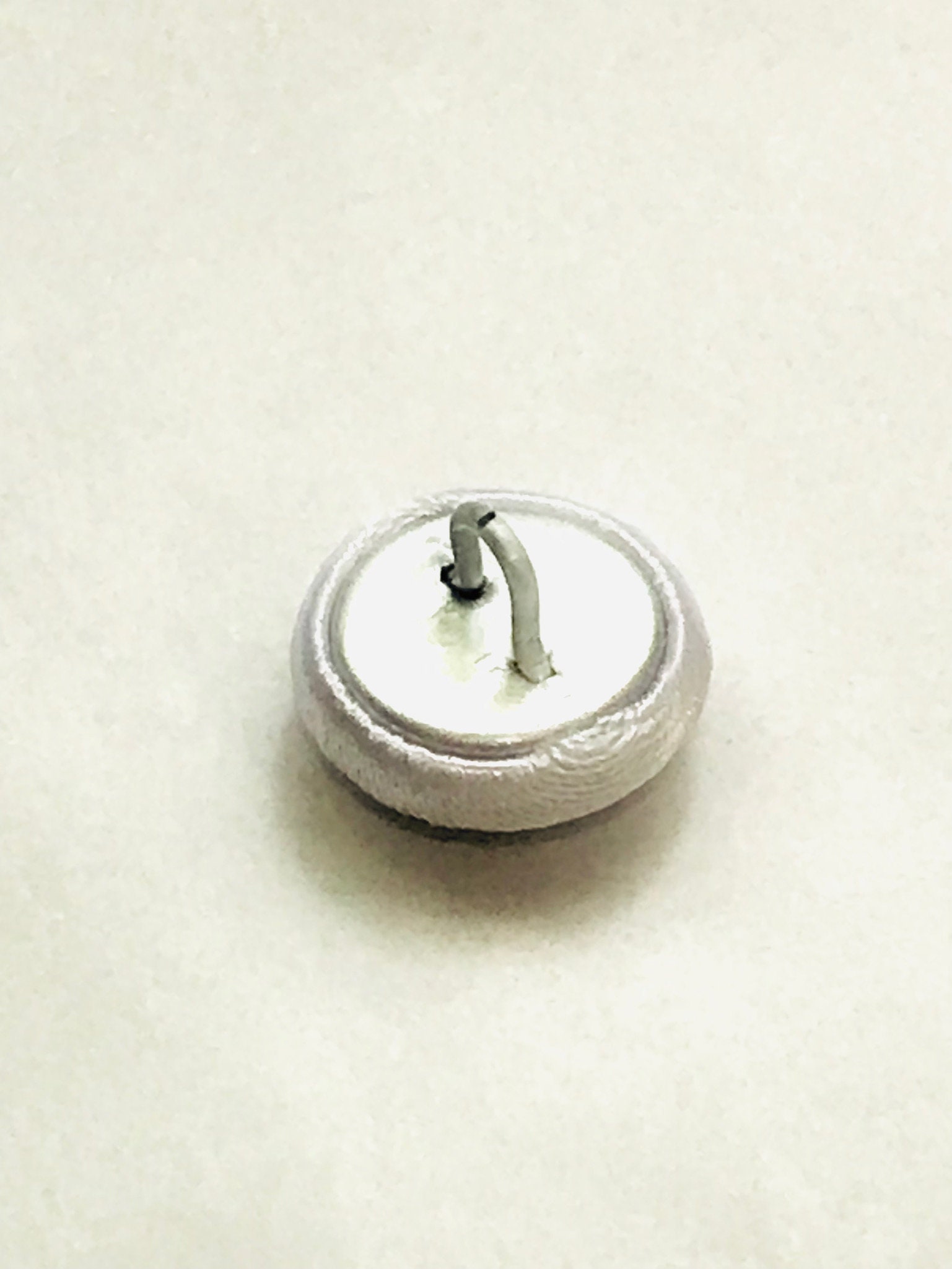 satin covered bridal buttons