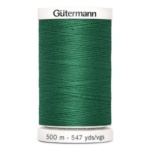Gutermann Sew-All Thread 500m/547y GRASS GREEN #752 (1 SPOOL)