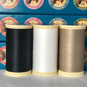 3 Pack Deal- Neutral Shades- Sajou- GLOVING THREAD- Fil a gant au Chinois