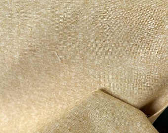Essex Yarn Dyed Leinen- Baumwollmischung - “Leder” Tan