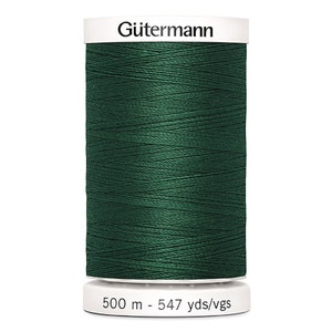 Gutermann Sew-All Thread 500m/547y DARK GREEN #788 (1 SPOOL)