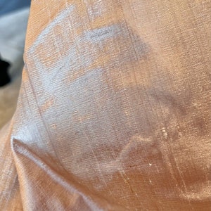 Rose Gold- Silk Dupioni- 45&quot; Wide