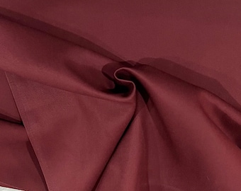 Wine “BORDEAUX” Cotton Twill- 44” Wide- Ventana Twill- 7.9 Oz
