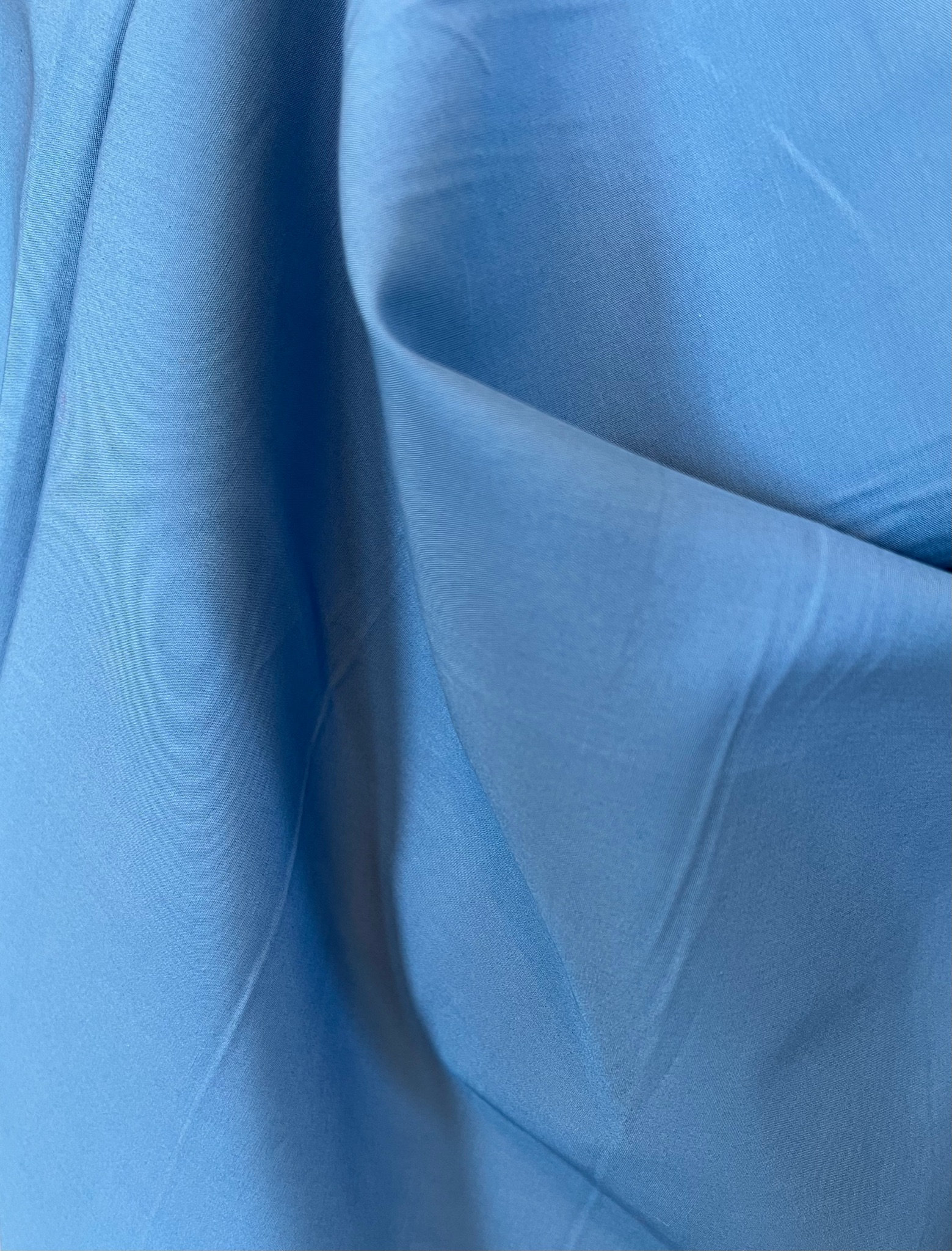 Art Gallery Fabric- AGF Solid- Blue Solid Cotton Fabric- "Parisian Blue"