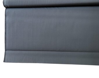 Art Gallery Fabrics- PE-557- “Slate” Dark Gray Solid Cotton Fabric- AGF