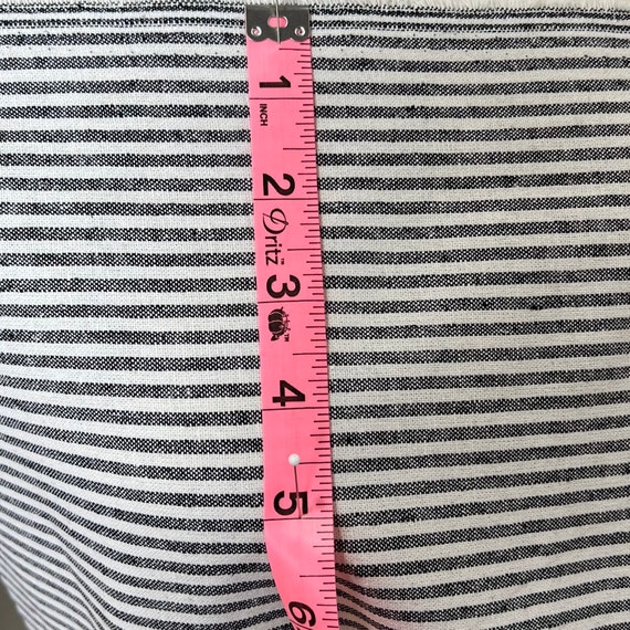 Essex Yarn Dyed: Thin Stripe in Steel Essex Yarn Dyed: Thin Stripe in Steel