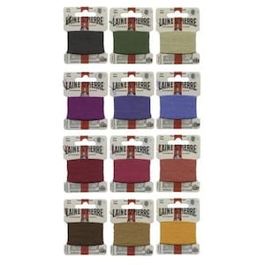 Laine-Saint-Pierre Wool Blend- Floss Box- 12 AUTUMN Colors- Assort #4