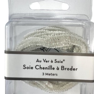 Au ver a soie- Soie Chenille a Broder- 3 Yards