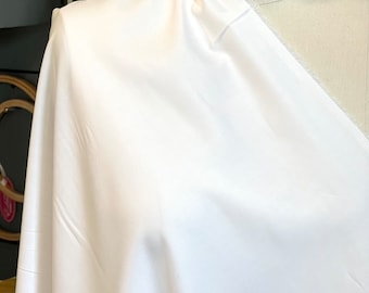 White Cotton Ultra Sateen- 44" Wide
