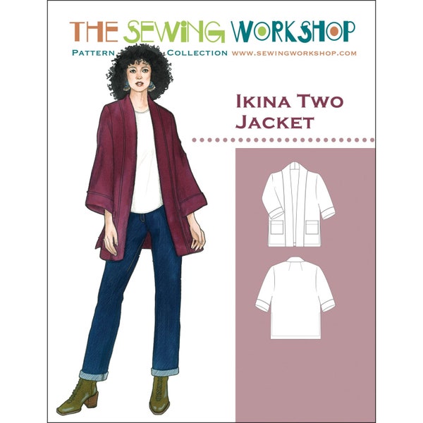 The Sewing Workshop- Ikina Two Jacket- Designer: Betsy Blodgett