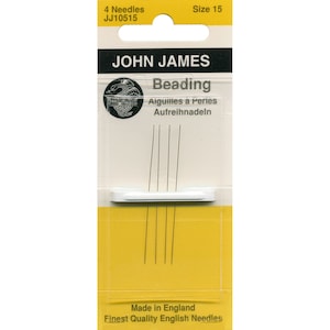 Beading Needles- Sz 15- John James