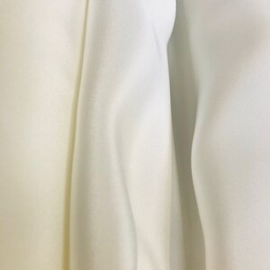 Natural White Heavy Silk Crepe 40 MM (1801)