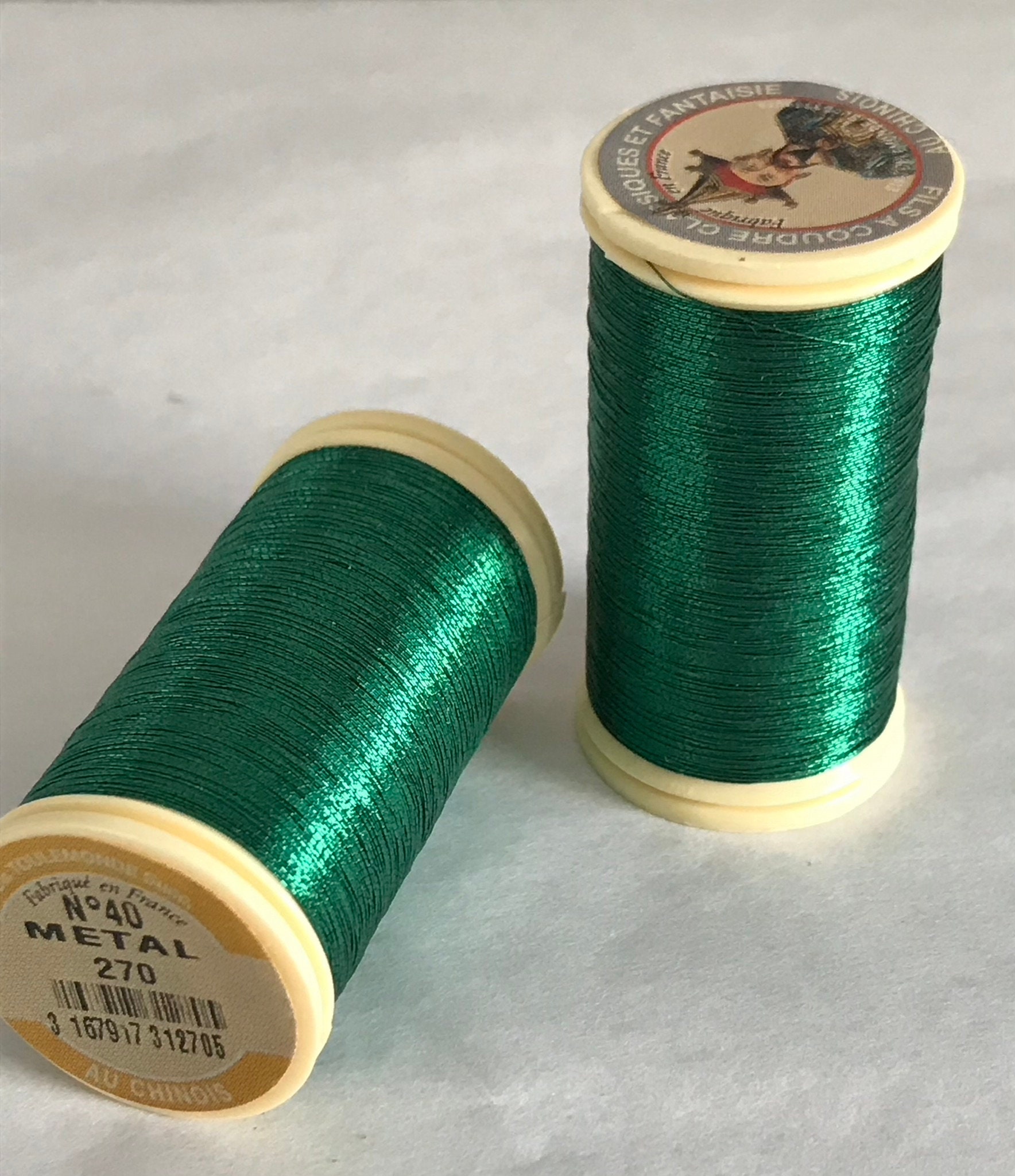 工芸品 sayoi Sajou No. 103 Brass, Metallic Thread, Fil Au Chinois