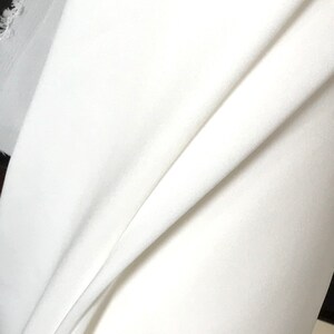 Natural White Silk Crepe Georgette 18MM, 45 1819 or 54 Wide 1809 image 1