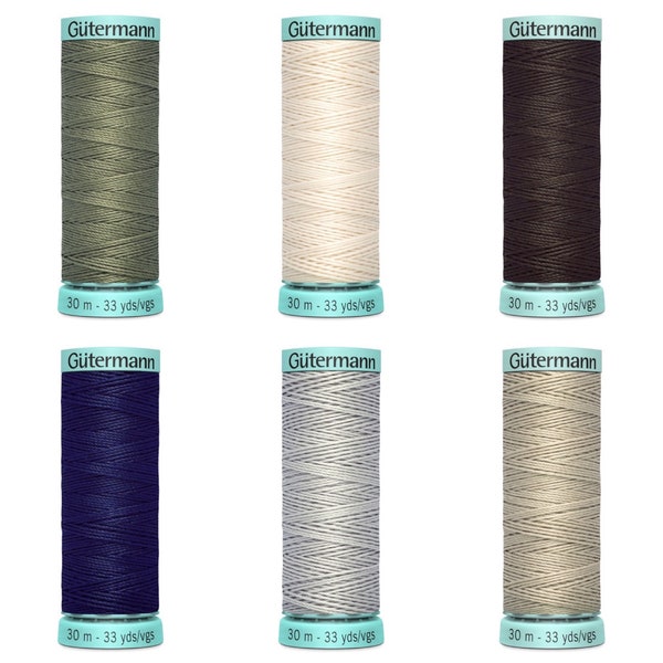 Gutermann 15wt Top Stitch Silk Thread- 33 YDS