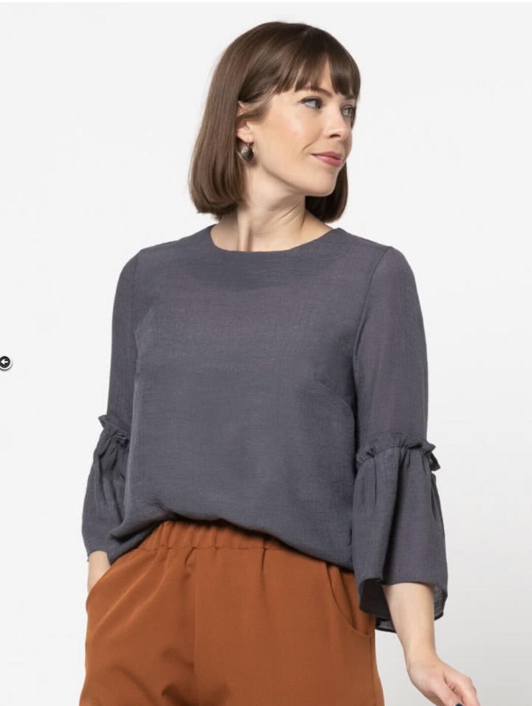 Effie Woven Top- Style Arc Paper Pattern- Sizes 4-16, 10-22, 18-30, 28 ...