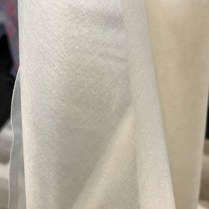 Cream Silk Organza 42" Wide (1106)