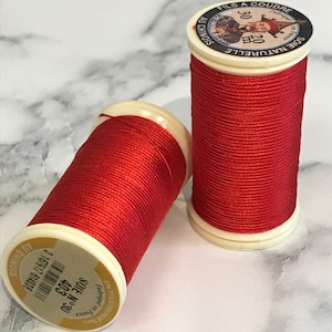 Sajou No. 403- Red PERLE SILK THREAD- Fil au Chinois