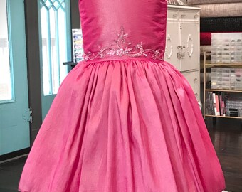 Hot Pink Dress- Size 2- (2021-024)