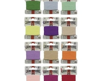 Laine-Saint-Pierre Wool Blend- Floss Box- 12 MODERN Colors- Assort #2