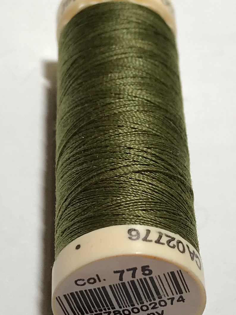 2 SPOOLS Gutermann Sew-All Thread 100m110y BRONZITE #775
