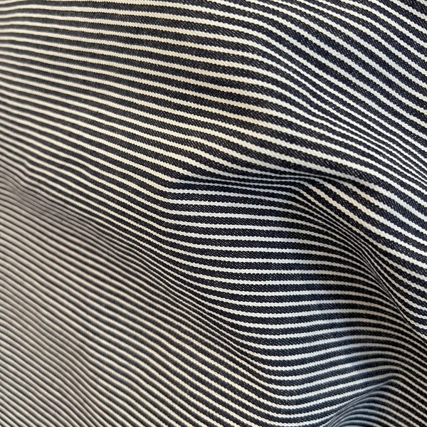 Indigo Railroad Denim Stretch 7.5 oz- 48" Wide