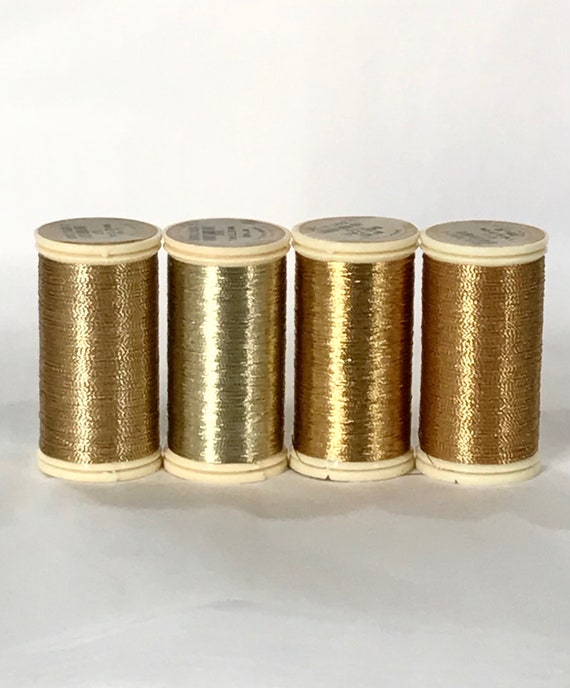 15 Spools Of Thread In Tin Box
