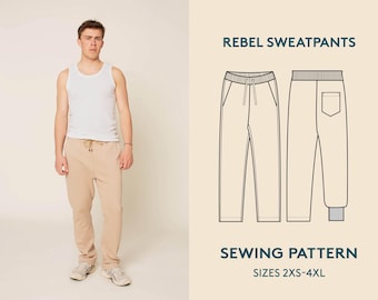 4xl mens joggers