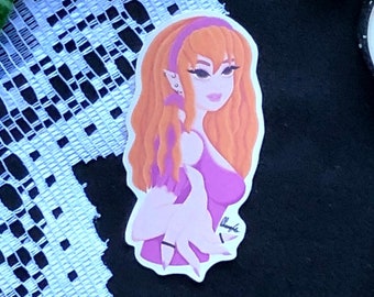 Diana Sticker | Original Artwork | Gloss | Die Cut