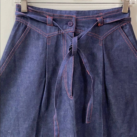 Vintage India Imports of Rhode Island Long Denim S