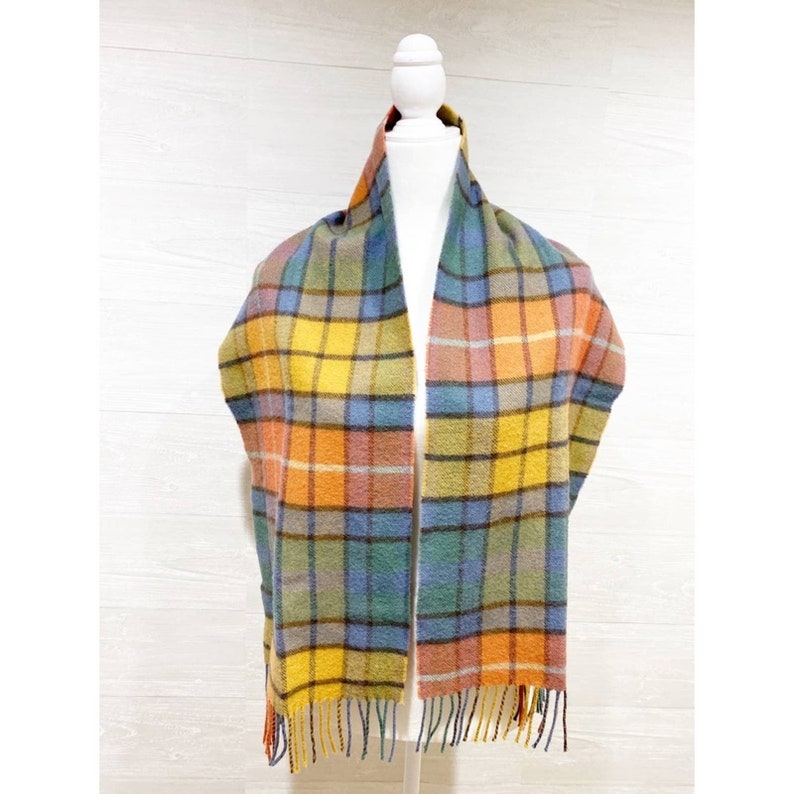VTG Johnstons of Elgin Buchanan Lambswool Scarf