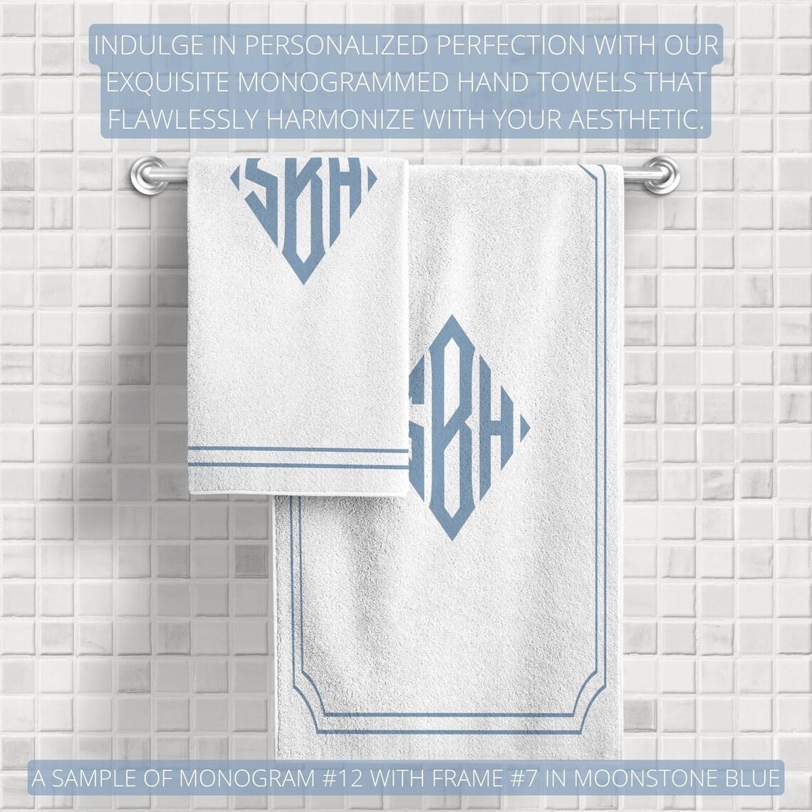 Monogrammed Shower Curtain | Custom Monogram Bathroom Set ...