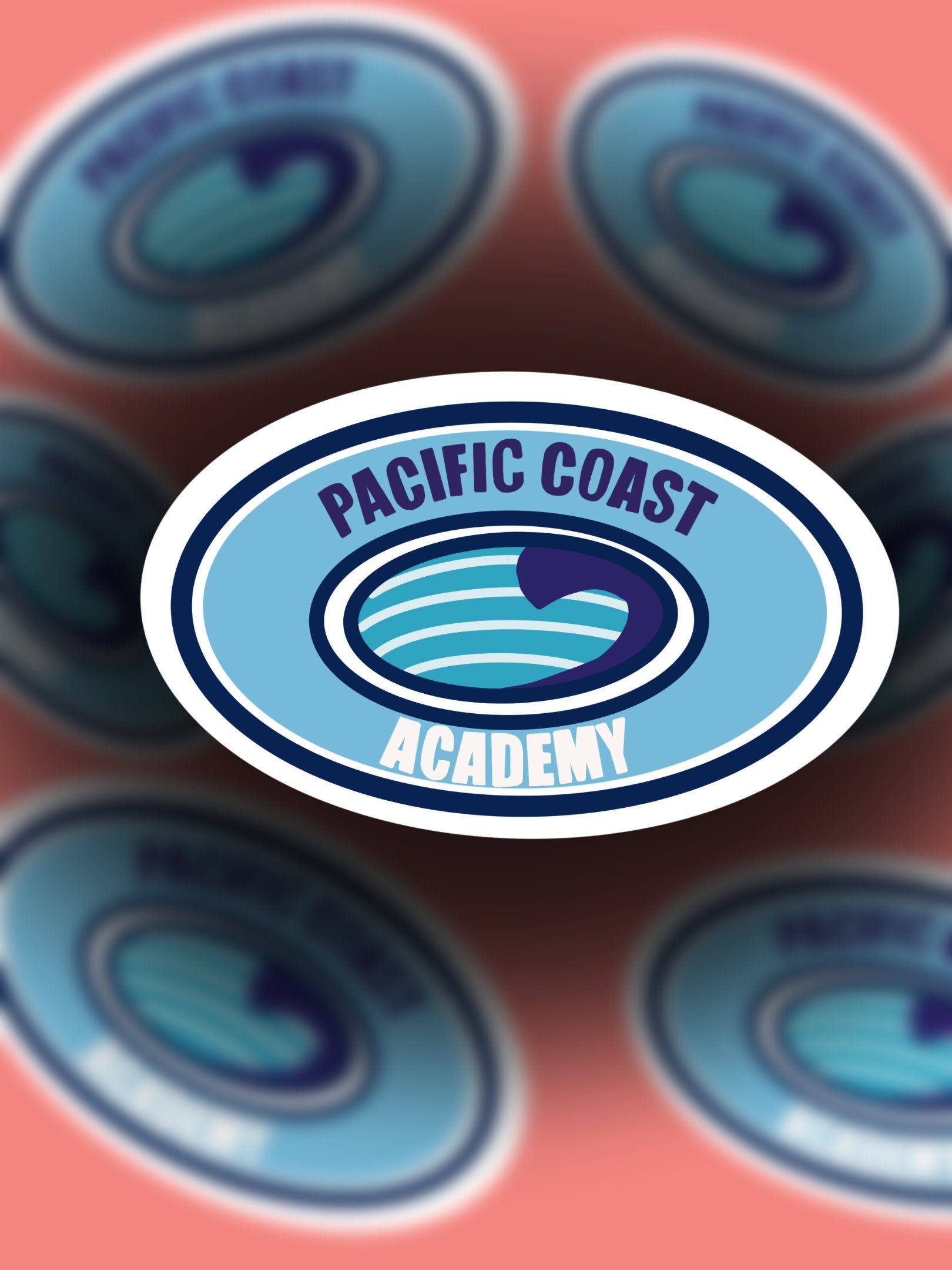 Pacific Coast Academy Pca Zoey 101 Sticker Etsy Pacific Coast Academy Pca Zoey 101 Sticker Etsy