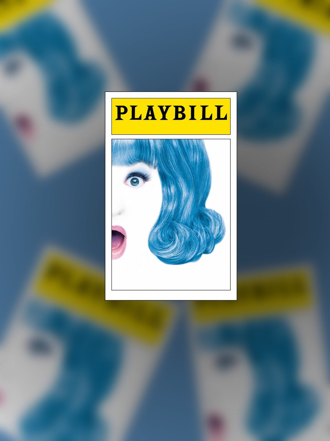 HAIRSPRAY Playbill Sticker Etsy