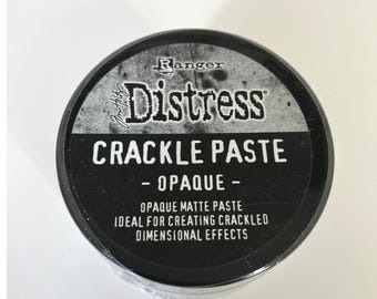 Waldläufer Distress Crackle Paste Opak New Mixed Media Crafting