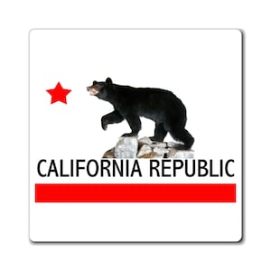 California Magnet, The Golden State, Attractions Magnets, Tourist Souvenir, Eureka California, Home State Gifts, Travel Lover Gift, Vacation