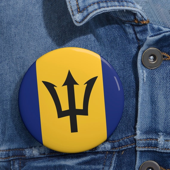 Barbados Anstecknadel Mit Landesflagge - Metall-Abzeichen Für Sammler & Reisende