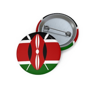 Kenya Pin, Metal Buttons, Kenyan Graduation, African Heritage, Backpack Accessories, Africa Love, Souvenir Gifts, World Flag Pins, Women,