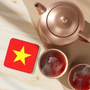 Vietnam Coaster, Asia Countries, Asian Culture, Vietnamese Gifts, Travel the World, Vacation Souvenir, Veteran Gifts, Thank a Veteran, Dad