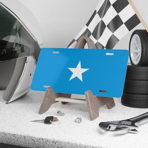 Somalia License Plate, Car Lover Gift, African Souvenir, Wanderlust Gift, Travel Enthusiast, World Flag, Man Cave Decor, Country Keepsake