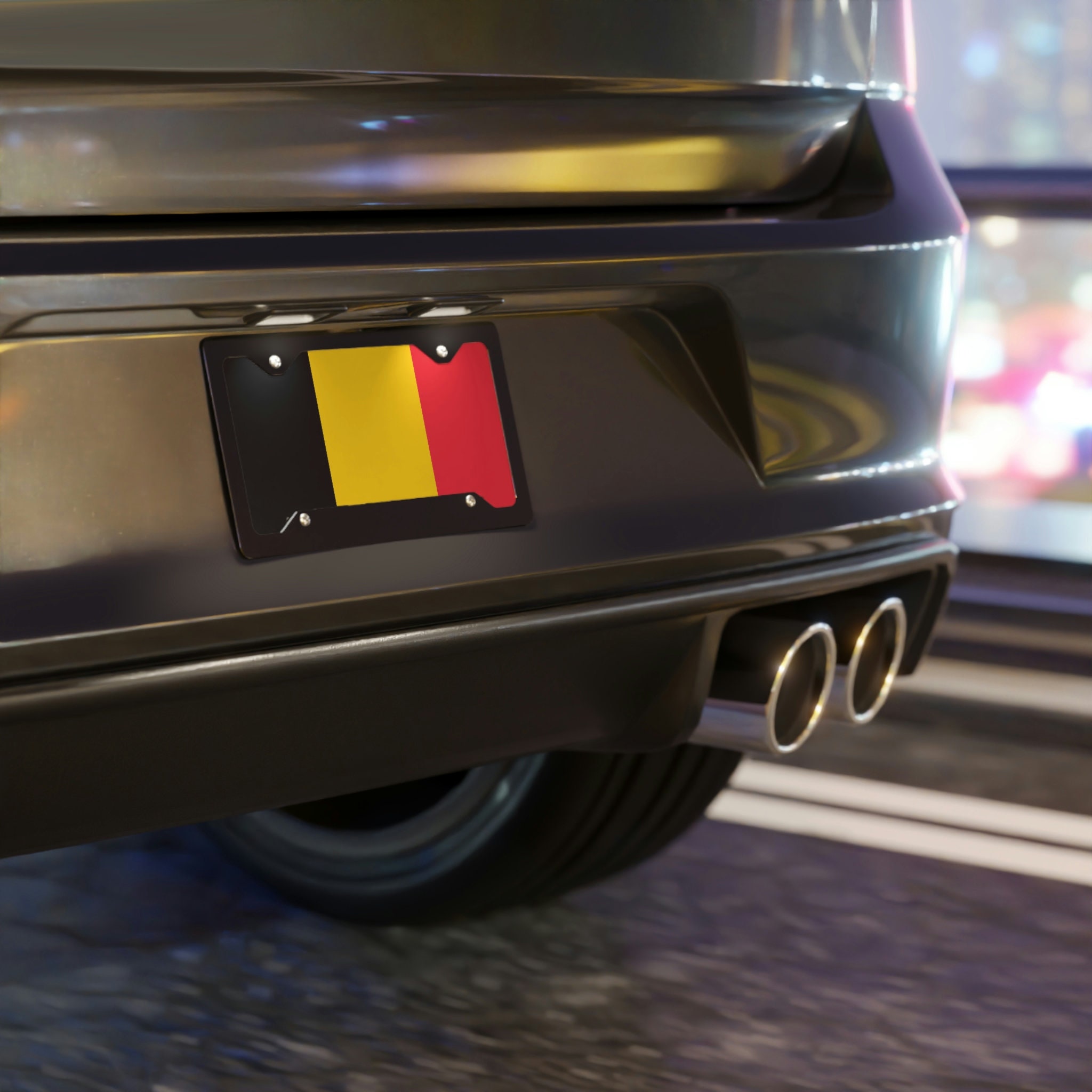 Belgium License Plate, Flag Vanity Plate, Car, Belgian Souvenir, Metal ...