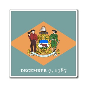 Delaware Magnet, States Bucket List, Dove Delaware, Tourist Souvenir, Attractions Magnet, Summer Vacation, Traveler Gifts, New Home Gifts